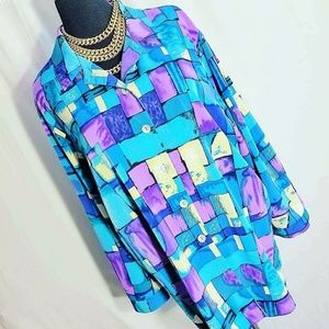 Vintage Teddi Blouse Size 2X